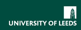 Logo,
The University of Leeds